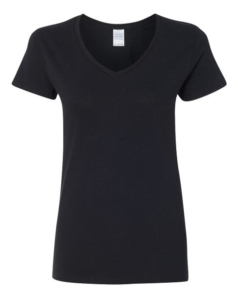 Gildan 5V00L Women's Heavy Cotton™ V-Neck T-shirt