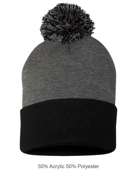 Sportsman SP15 12"Pom-Pom Knit Toque