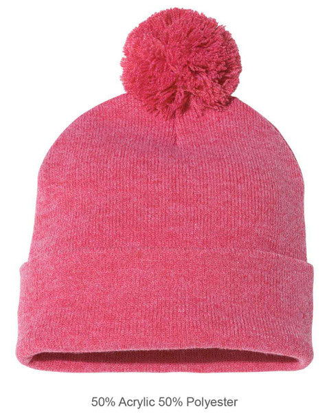 Sportsman SP15 12"Pom-Pom Knit Toque