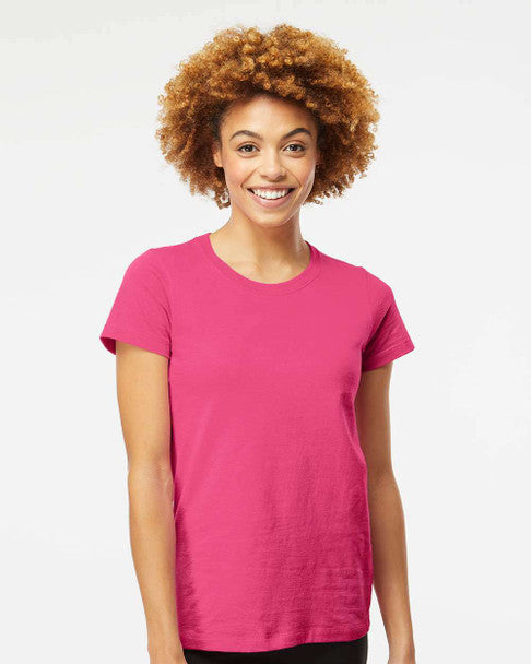M&O 4810 Women's Gold Soft Touch T-shirt