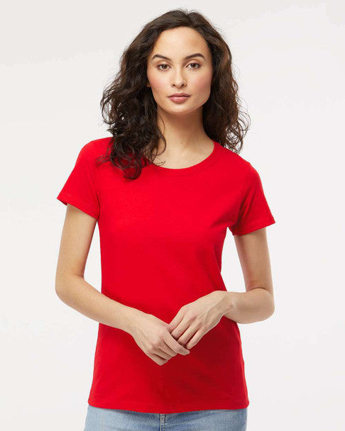 M&O 4810 Women's Gold Soft Touch T-shirt