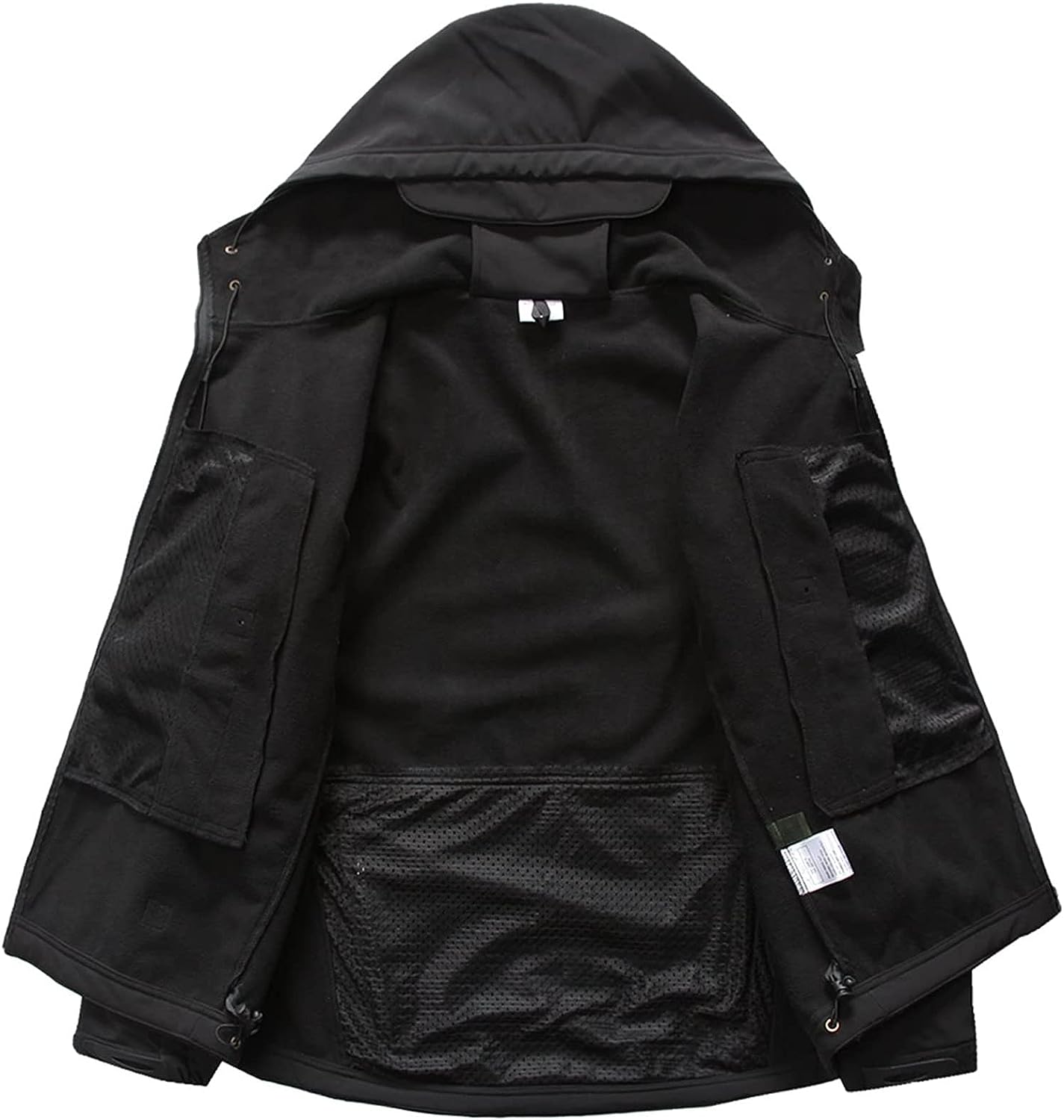 Manteau homme Veste tactique militaire imperméable en Softshell avec capuchon