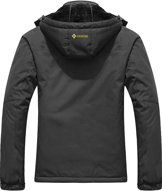 GEMYSE Veste de ski et de pluie imperméable et coupe-vent pour femme personnalisable