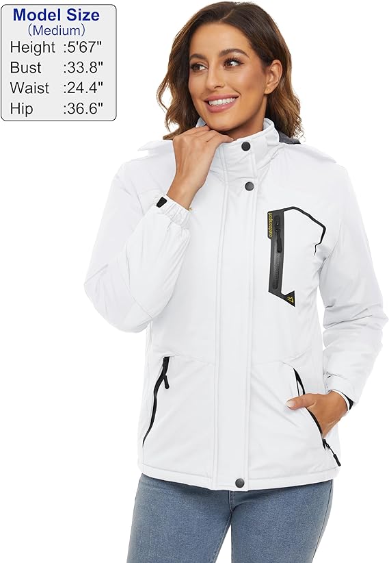 Manteau d'hiver imperméable pour femme MAGCOMSEN