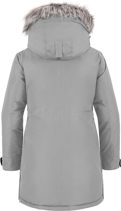 Wantdo Manteau d'hiver chaud et imperméable pour femme