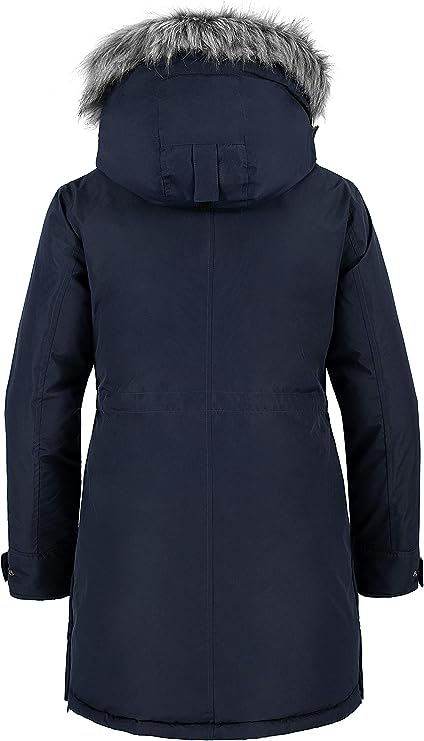 Wantdo Manteau d'hiver chaud et imperméable pour femme