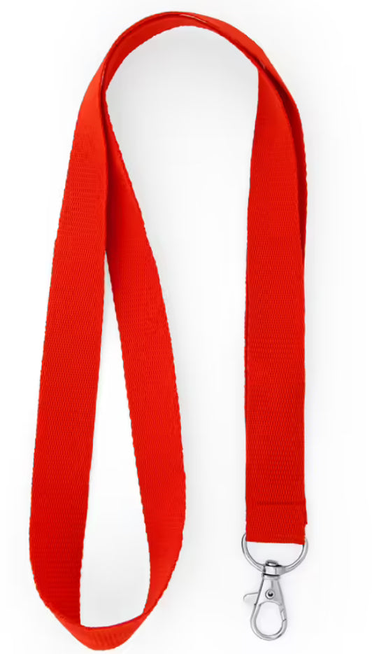 EgotierPro LY7053 - HOST Lanyard en polyester avec mousqueton