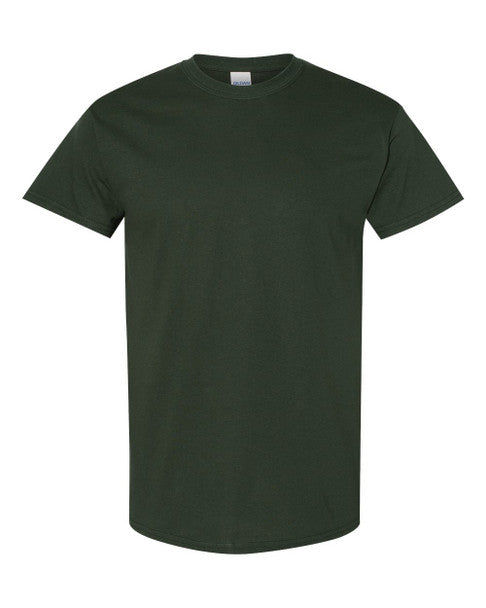 Gildan 5000 Heavy Cotton™ T-Shirt seulement logo crest (Broderie)