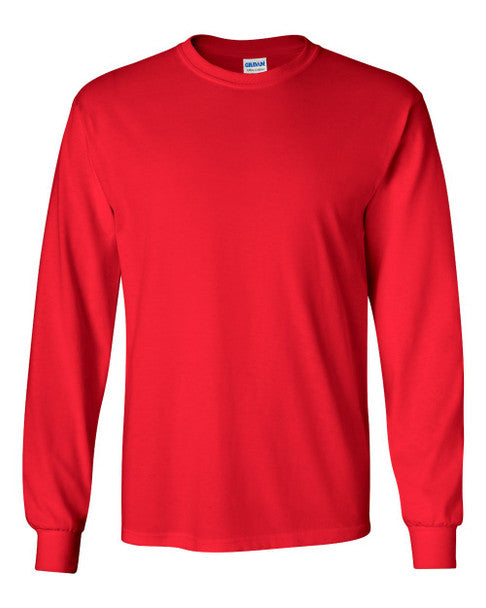 Gildan v-neck long-sleeve 2025 t-shirts