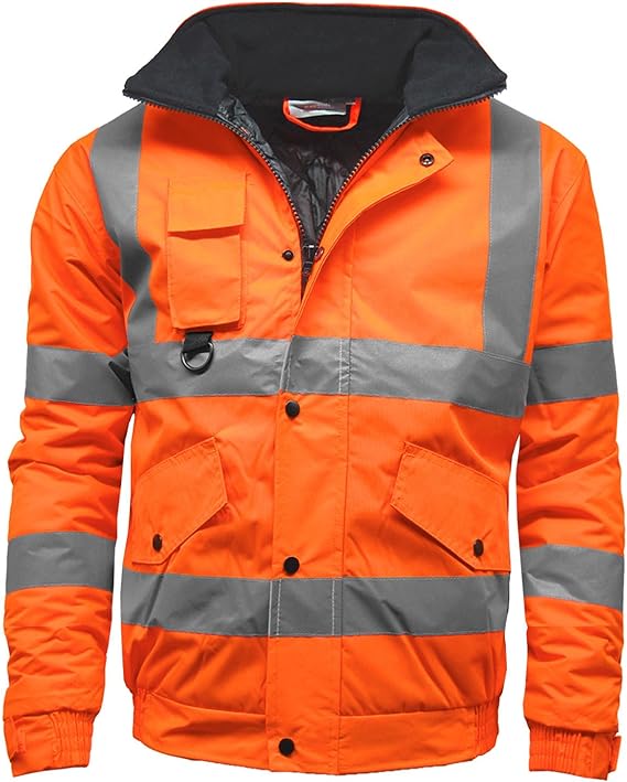 Manteau homme Stormway Blouson aviateur imperméable bicolore haute visibilité