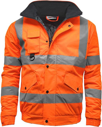Manteau homme Stormway Blouson aviateur imperméable bicolore haute visibilité