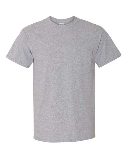 T-shirt à poche en coton™ épais - 5300