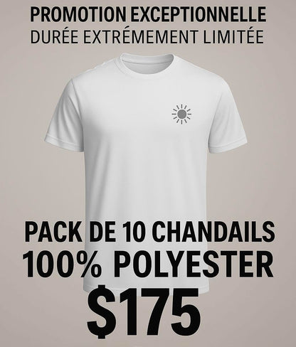 Promo T-Shirt 100% poly pack 10