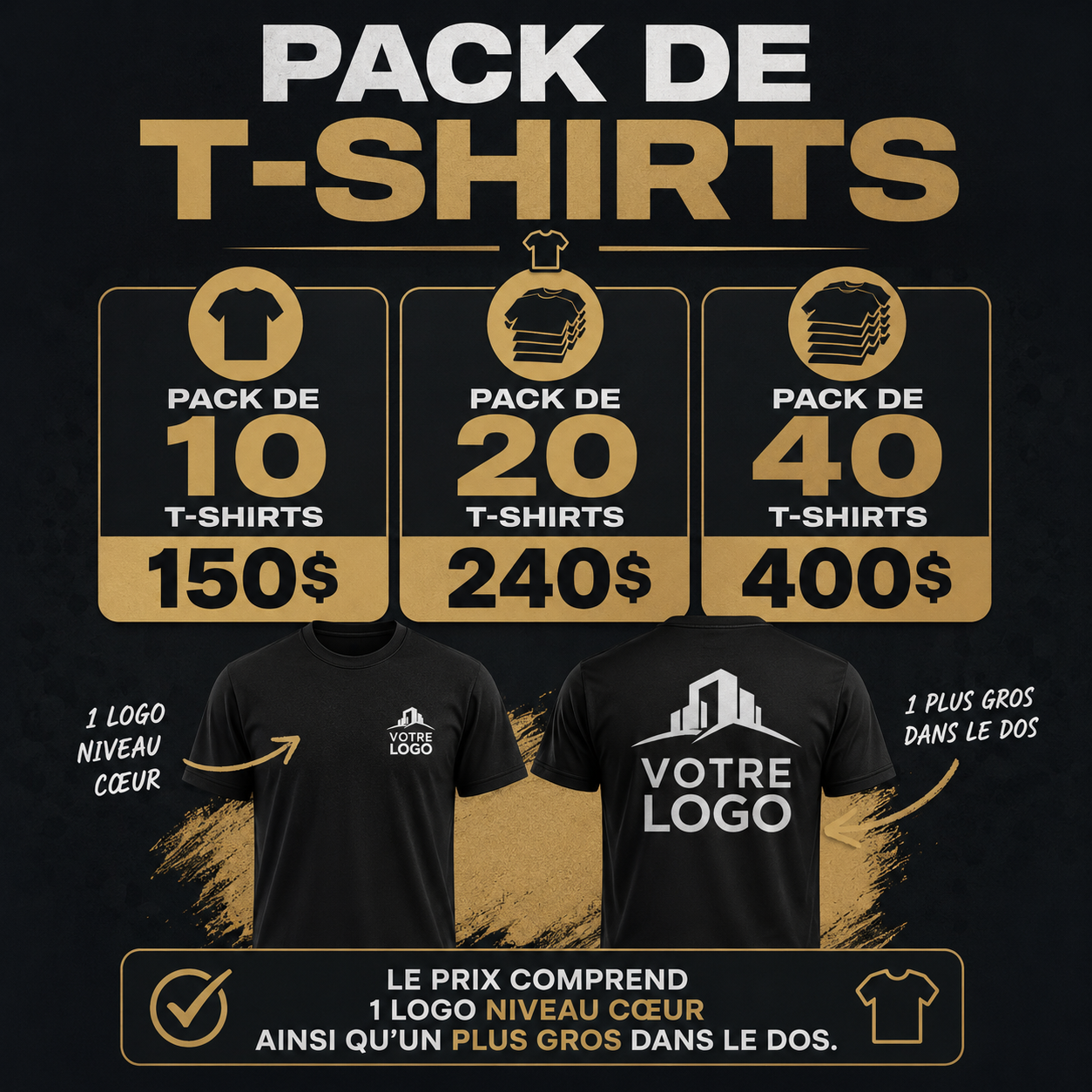 PACK 10 T-SHIRTS